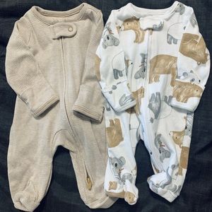 Preemie Footed Sleepers